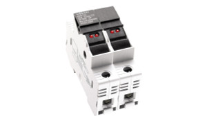 Sprecher + Schuh 31299 Ambus Fuse Block Class CC 2-Pole 30A 600V AC/DC with LED Indicator cULus/CSA