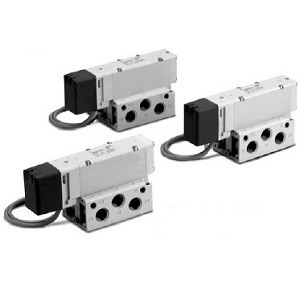 SMC VQ5251-5GW1-04 VQ5000 Series Base Mounted Plug-in/Plug Lead