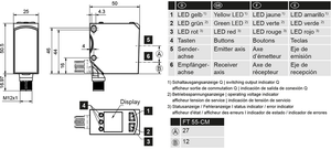 SensoPart FT 55-CM-3-PNSDL-L5M High-end color sensor with small lightspot
