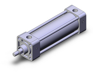SMC NCA1KB200-0500N Cylinder, Nca1, Tie Rod