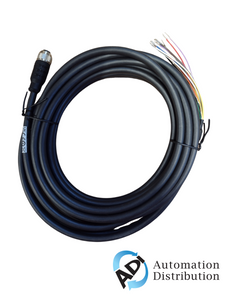 Zebra Technologies CBL-PWR00500-M1200 cable, power 5m, 12 pin m12 to flying leads, standard flex