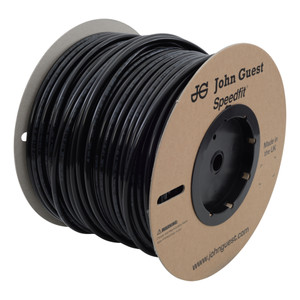 John Guest PE-12-EI-DF-E LLDPE Tubing 3/8 OD, Black (500 ft. Roll)
