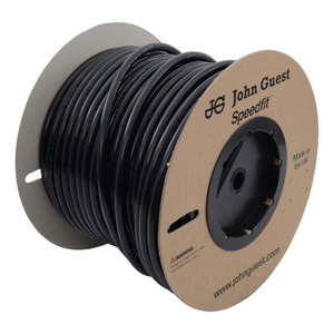 John Guest PE-16-GI-CCLF-E LLDPE Tubing 1/2 OD, Black (250 ft. Roll)