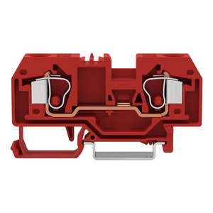 Wago 284-903 2-conductor through terminal block 10 mm²,  red