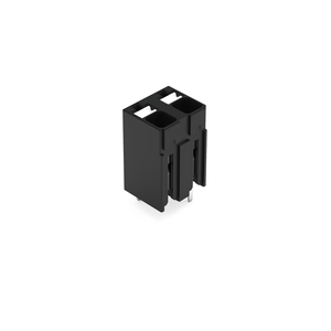 Wago 2086-3122/300-000 THR PCB terminal block, push-button 1.5 mm² Pin spacing 5 mm 2-pole, black
