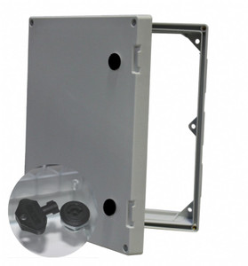 Fibox AR IPW 1210 B F 3mm qtr turn, flat opaque cover Fibox AR IPW 1210 B F 3mm qtr turn, flat opaque cover