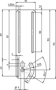BT 346M.5-90 Mounting device BT 346M.5-90 Mounting device