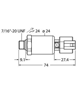 Turck Pt5000Psig-2105-I2-Dt043P Pressure 100002008