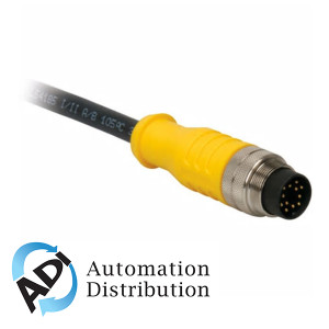 Turck Bsm Bsm 12-967-112 Double-ended Cordset, Straight Male Connector to Straight Male Connector 777015931
