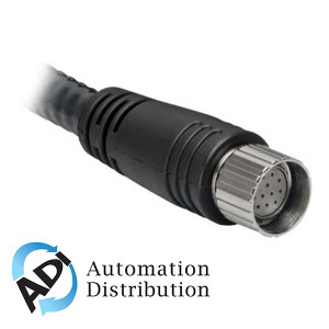 Turck P-Ckmt 12A-417-5 Single-ended Cordset, Straight Female Connector 777020124