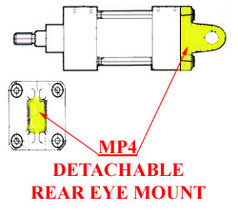 SMC NCDA1B400-0900 Cylinder, Nca1, Tie Rod