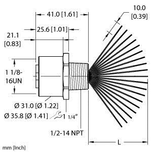 Turck Rkf 190-0.2M/14.5/Npt