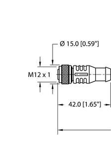 Turck Rkc 4.4T-5-Rsm 40/S3520 Cordsets UX14185 Turck Rkc 4.4T-5-Rsm 40/S3520 Cordsets UX14185
