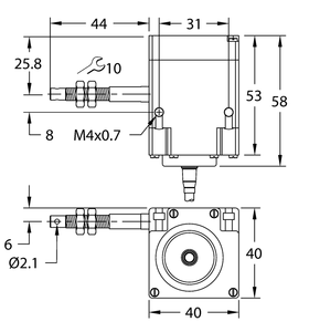 Turck Dw1000-55-7F-Ca Linear Position 1546541 Turck Dw1000-55-7F-Ca Linear Position 1546541