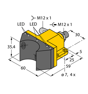 Turck Ni4-Dsu35-2Dnetx5-H1150 Inductive 1569908