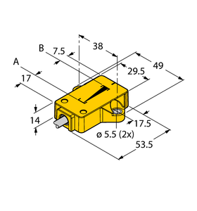 Turck Li25P1-Qr14-Liu5X2 Linear Position 1590751