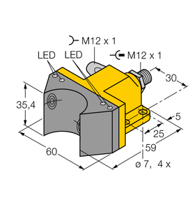 Turck Ni4-Dsu35-2Asi2X4-H1140 Inductive 1902013