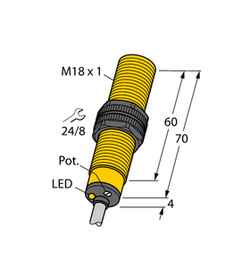 Turck Bc5-S18-Rz3X Capacitive 2305400