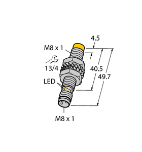 Turck Ni3-M08E-An6X-V1131 Inductive 4602833