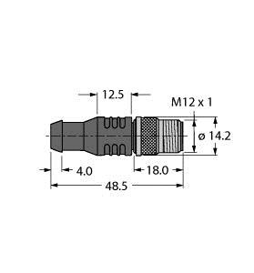 Turck Rsev-48Tr-Ex Accessories for Fieldbus Systems, Bus termination resistor, TV 03 ATEX 2379 X