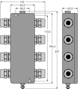 Turck Jbbs-49Sc-T615/3G Fieldbus & Profibus 6611442