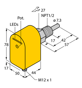 Turck Fcs-N1/2A4P-Lix-H1141 Flow 6871041