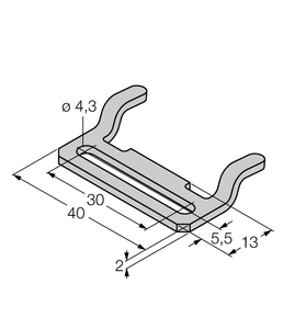 Turck Mb1-Q25 Sensor Accessories 6901026