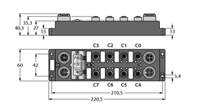 Turck Fdnp-L0808G-Tt Block-Io F0069