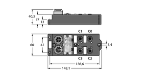 Turck Fdnq-S0400-T Block-Io F0080