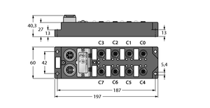 Turck Fdnl-S0808I-Mm Block-Io F0188