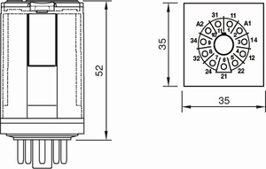 Turck C3-R20N/230Vac Relays R4328
