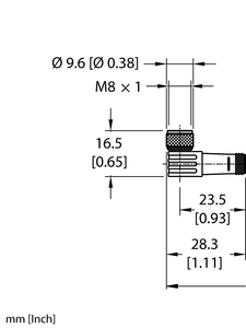 Turck Pkw 6M-0.2-Psg 6M Cordsets U0900-12