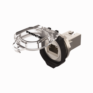 Turck Rj45 Panel Mount W Ip67 Cap Receptacles U2-22253