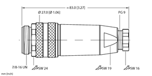 Turck Bs 4131-0/9 Field Wireable Connectors U6315