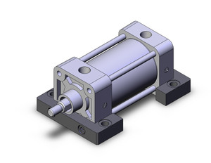 SMC NCDA1KS250-0200 Cylinder, Nca1, Tie Rod