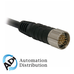 Turck Csrm Ckrm 12-10-5 Double-ended Cordset, Straight Male Connector to Straight Female Connector 777000418