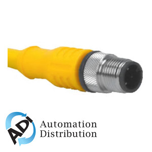 Turck Rsc 4.4T-4/S90 Single-ended Cordset, Straight Male Connector 777000673