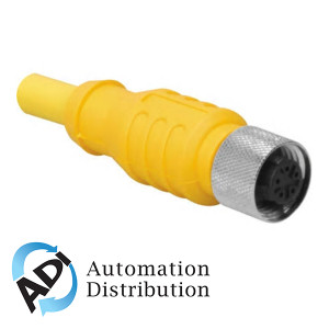 Turck Kbe 5T-4-Sbe 5T/S1587 Double-ended Cordset, Straight Female Connector to Straight Male Connector 777001354