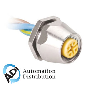 Turck P-Fk 4-0.5 Single-ended Receptacle, Female Receptacle 777001427 Turck P-Fk 4-0.5 Single-ended Receptacle, Female Receptacle 777001427