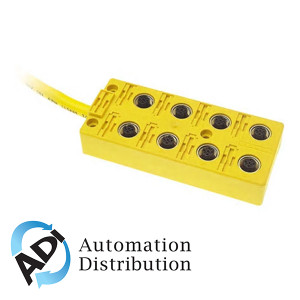 Turck Vb 80-P7X9-5 8-port Junction Box with Cable Home Run, M12 eurofast I/O Ports 777002027 Turck Vb 80-P7X9-5 8-port Junction Box with Cable Home Run, M12 eurofast I/O Ports 777002027