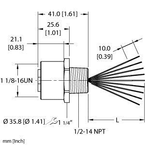 Turck Rkf 96-4.5M/14.5/Npt Turck Rkf 96-4.5M/14.5/Npt
