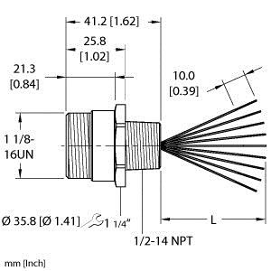 Turck Rsf 96-0.5M/14.5/Npt Turck Rsf 96-0.5M/14.5/Npt