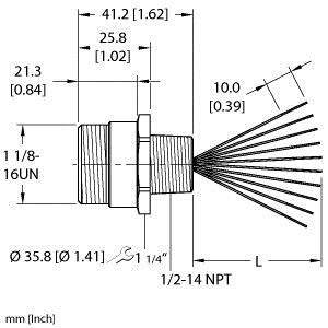 Turck Rsf 106-1M/14.5/Npt Turck Rsf 106-1M/14.5/Npt