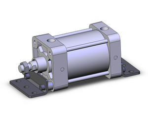SMC NCDA1L400-0300 Cylinder, Nca1, Tie Rod