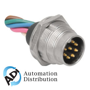 Turck Bsfd 8-8-0.2 Single-ended Receptacle, Male Receptacle 777002904 Turck Bsfd 8-8-0.2 Single-ended Receptacle, Male Receptacle 777002904