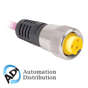 Turck P-Rkm 30-026-3M Single-ended Cordset, Straight Female Connector 777004302