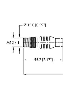 Turck Rss Rj45Sf 841-0.5M U-12874 Turck Rss Rj45Sf 841-0.5M U-12874
