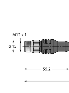 Turck Rsc 5723-5M Fieldbus Accessories U2-18412