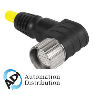 Turck Cswm Ckwm 19-19-5 Double-ended Cordset, Right angle Male Connector to Right angle Female Connector 777009283