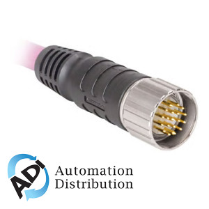 Turck P-Csmv 19-959-60 Single-ended Cordset, Straight Male Connector 777011473